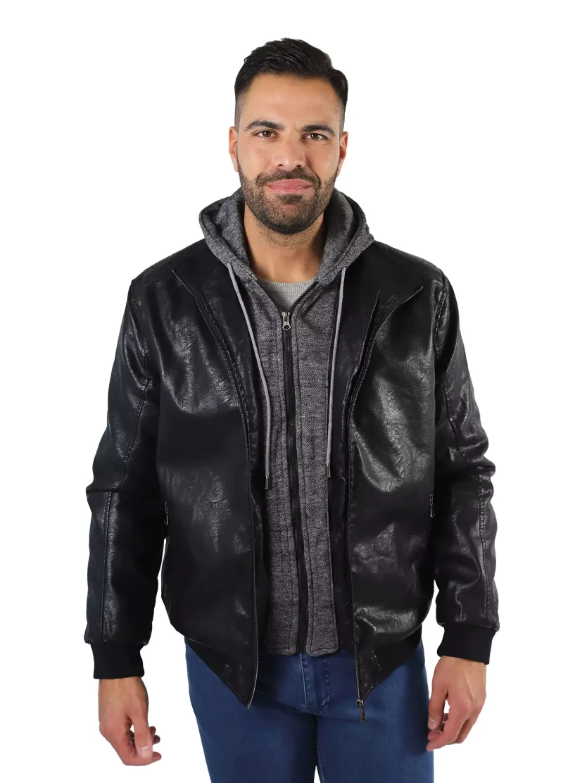 Men’s Faux Leather Jacket
