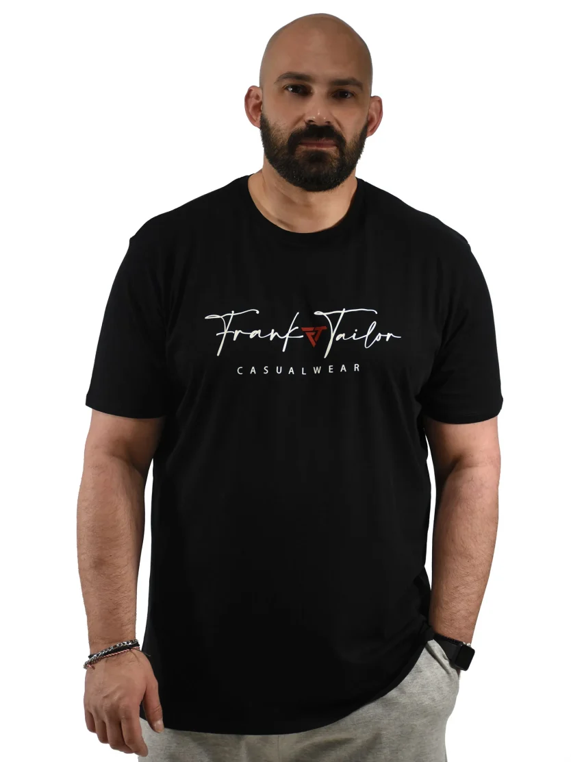 T-shirt με λογότυπο FRANK TAYLOR