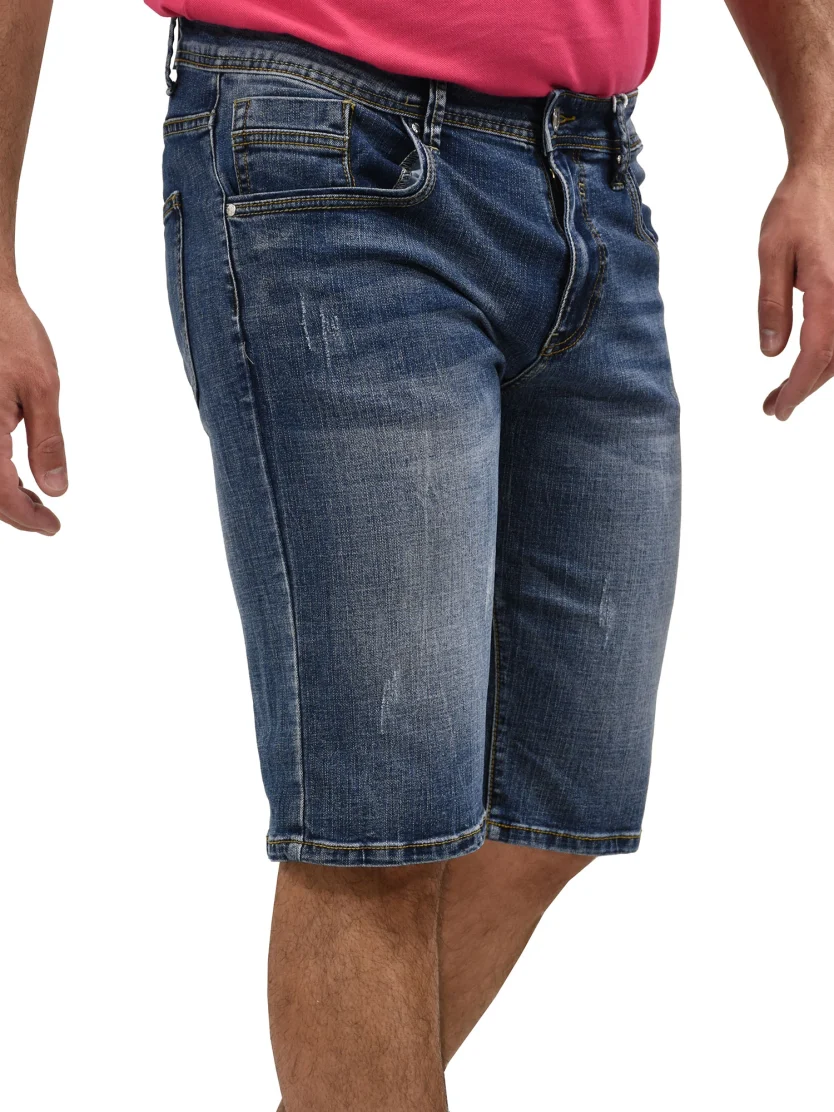 Jean bermuda shorts regular fit