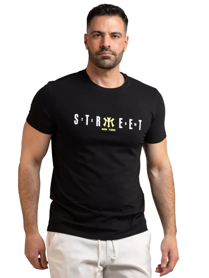 T-shirt με λογότυπο STREET