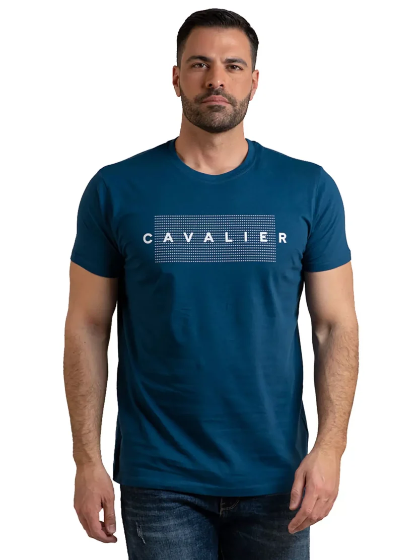 T-shirt με λογότυπο CAVALIER