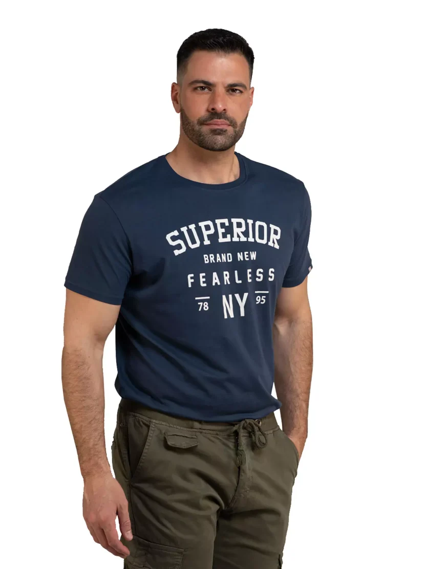 T-shirt με λογότυπο SUPERIOR NY