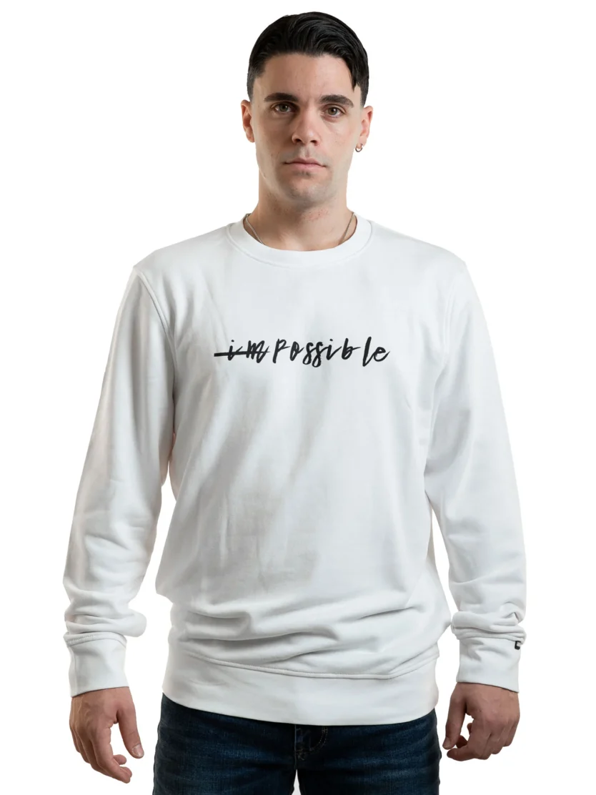 Μπλούζα φούτερ με λογότυπο IMPOSSIBLE