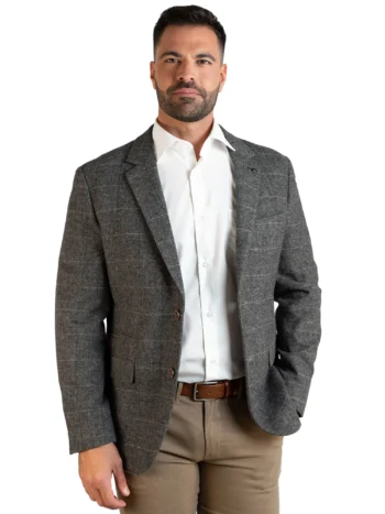 Σακάκι καρό σε regular γραμμή