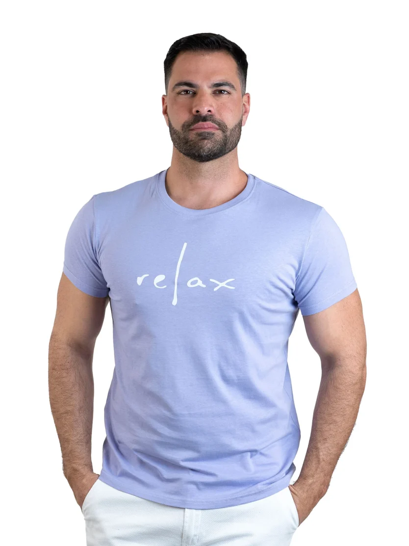 T-shirt με λογότυπο RELAX
