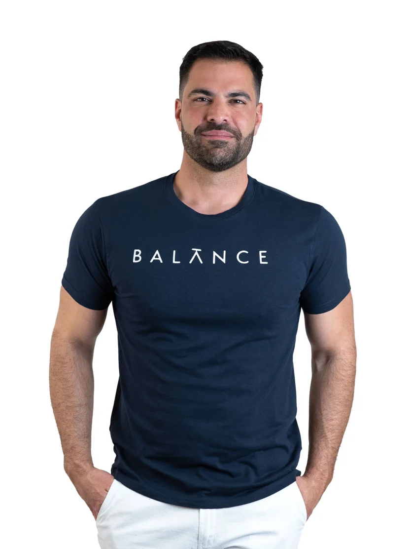 T-shirt με λογότυπο BALANCE